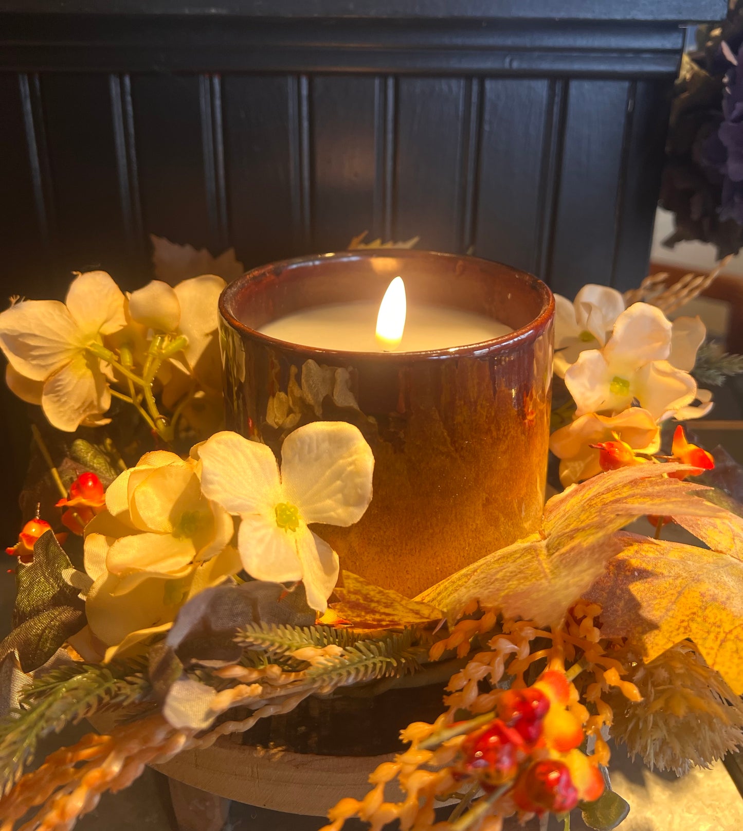LED Candle with 3D Flame