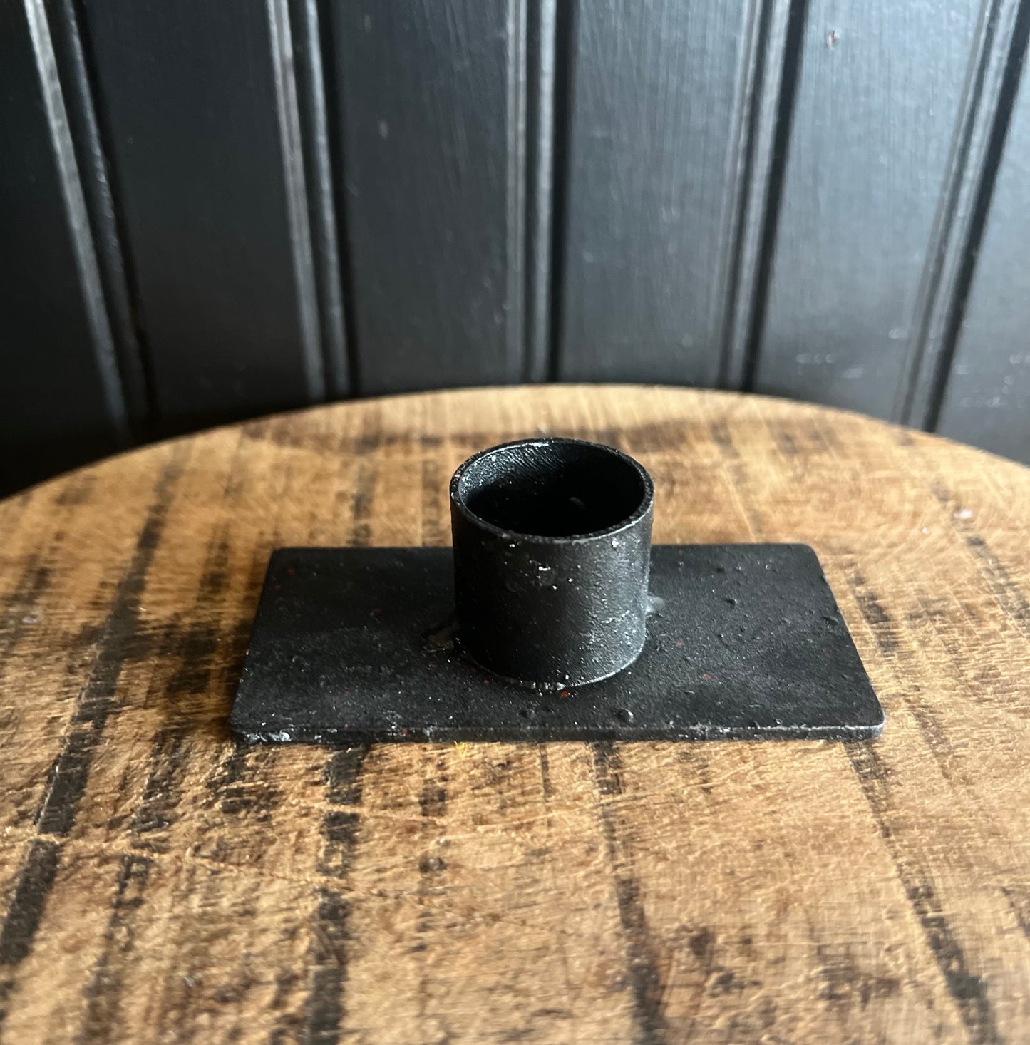 Wrought Iron Taper Holder