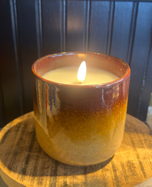 LED Candle with 3D Flame